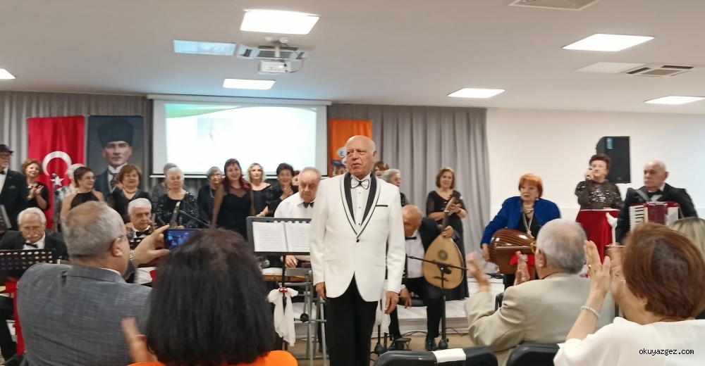 EZGİ TÜRK MÜZİĞİ TOPLULUĞUNDAN  “BİR BAHAR AKŞAMI” TEMALI BİR KONSER
